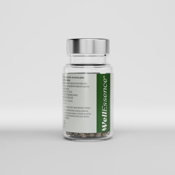 WellEssence® GlucoFit® Dut Yaprağı Ekstresi, Tarçın Ekstresi ve Krom İçeren Takviye Edici Gıda 30 Kapsül