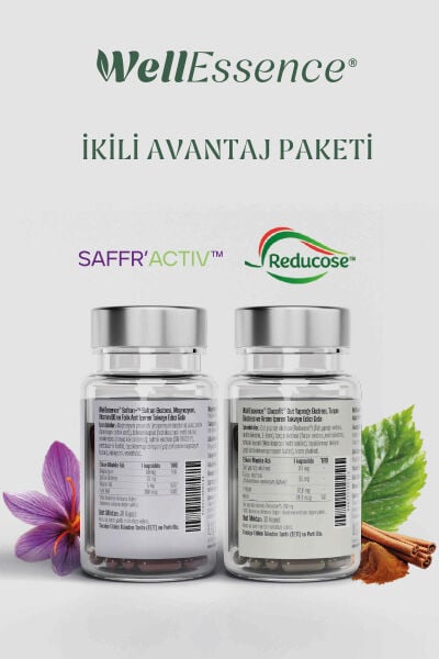 WELLESSENCE® GLUCOFIT® & SAFRAN+® İkili avantajlı paket
