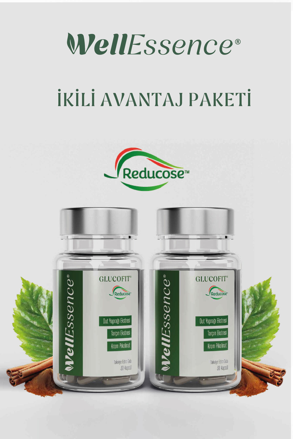 WELLESSENCE® GLUCOFIT® İkili avantajlı paket