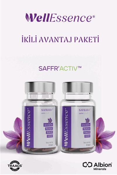 WELLESSENCE® SAFRAN+®  İkili Avantajlı Paket