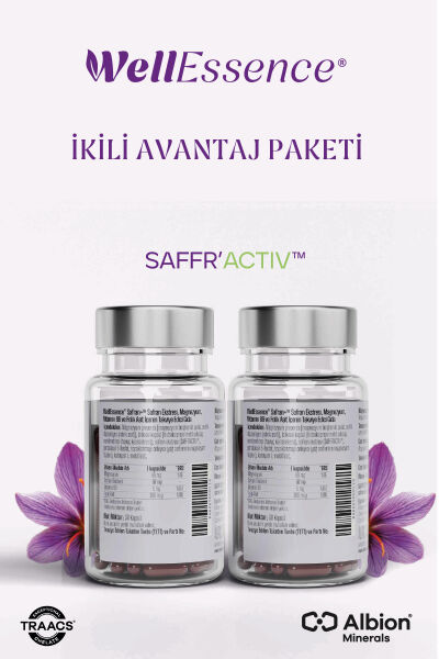 WELLESSENCE® SAFRAN+®  İkili Avantajlı Paket