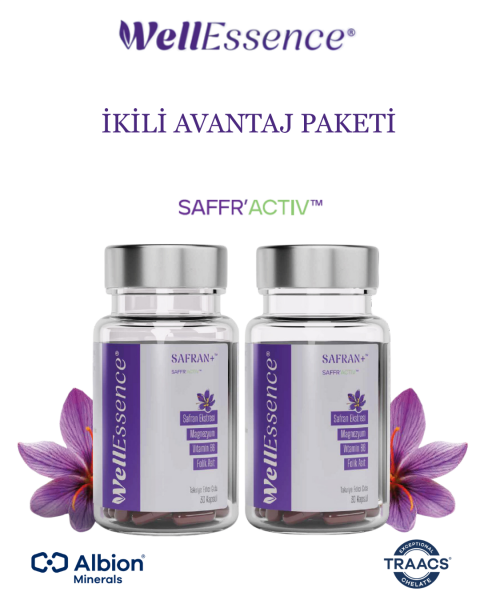 WELLESSENCE® SAFRAN+®  İkili Avantajlı Paket